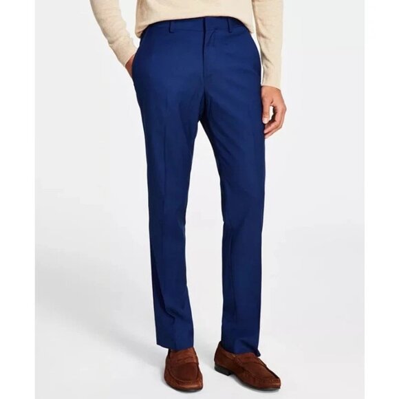 Kenneth‎ Cole Reaction Men's Dress Pants Blue 34Wx32L E02119 - Picture 1 of 9